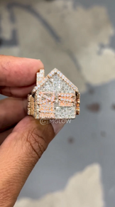 Round & Baguette Moissanite Hip Hop Ring