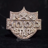 Iced Out Hip Hop Ring