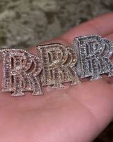 Custom Iced Out Letter Ring