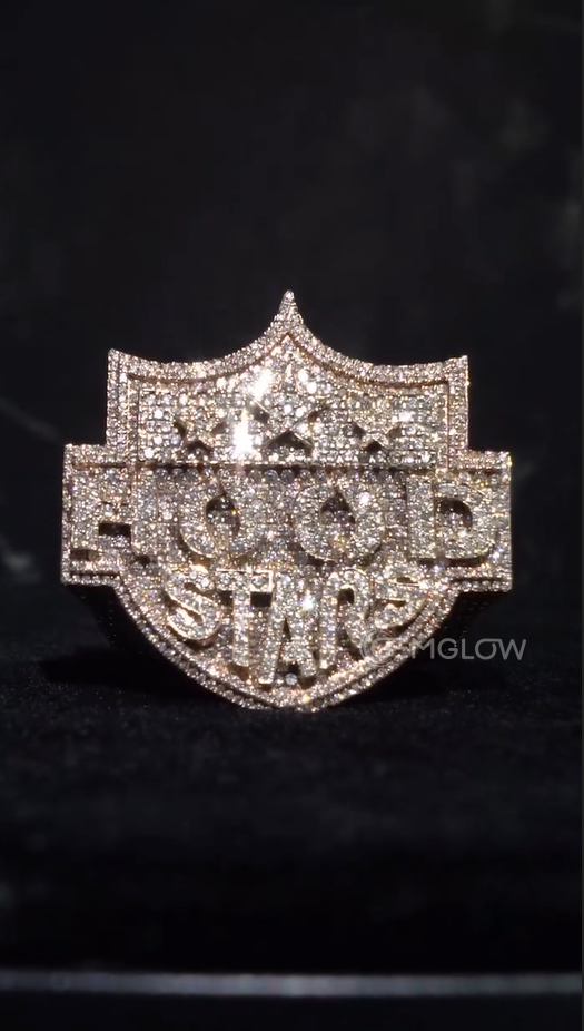 Iced Out Hip Hop Ring