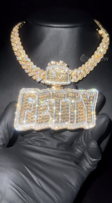 Custom FETTY Name Pendant
