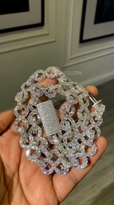 12MM Moissanite Infinity Cuban Chain