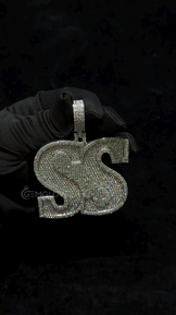 Custom Made S Letter Hip Hop Pendant
