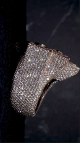 Iced Out Hip Hop Ring