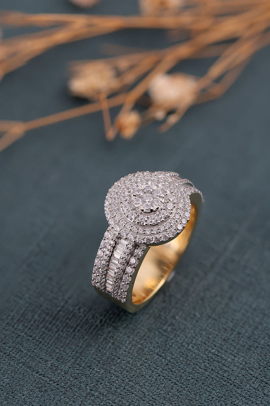 Custom Iced Out Hip Hop Eternity Ring