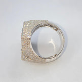 Iced Out Hip Hop Cross Ring