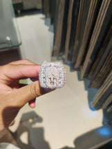 Custom Spartan helmet Ring