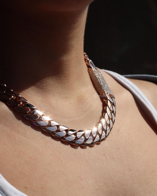 Unique 15mm Cuban Link Chain for Men