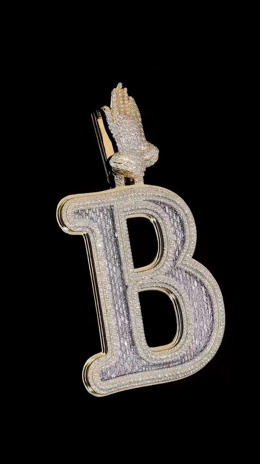 Fully iced out pendant
