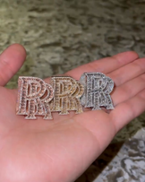 Custom Iced Out Letter Ring