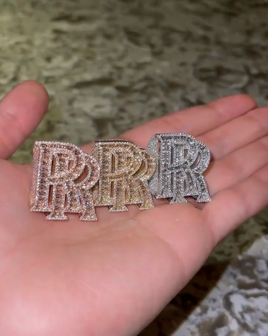 Custom Iced Out Letter Ring
