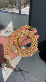 13MM Iced Out Miami Cuban Chain