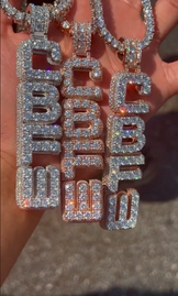 Round Hip Hop Chain and Pendant