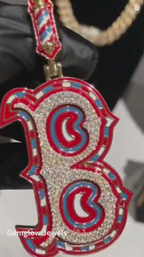 Custom Letter Pendant with VVS Moissanite