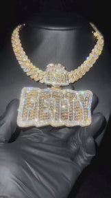 Custom FETTY Name Pendant