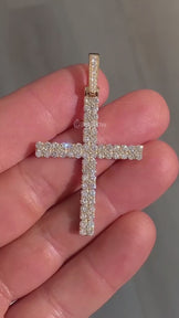 Iced Out Cross Hip Hop Pendant For Men