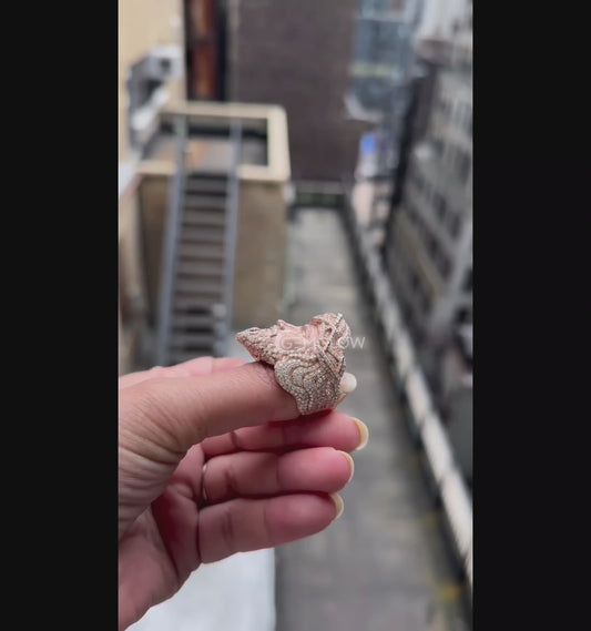 Iced Out Jesus Face Ring