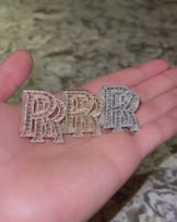 Custom Iced Out Letter Ring