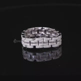 Iced Out 18mm Moissanite Cuban Bracelet