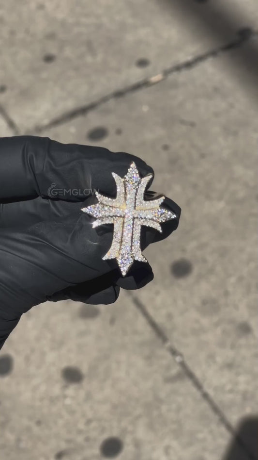 Custom Iced Moissanite Hip Hop Ring