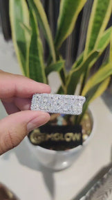VVS Moissanite Diamond Men's Ring