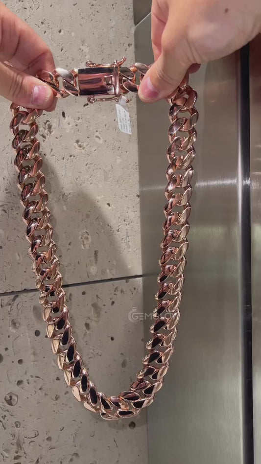 Heavy 22mm Hip Hop Cuban Link Chain