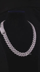 Moissanite Miami Cuban Link Necklace