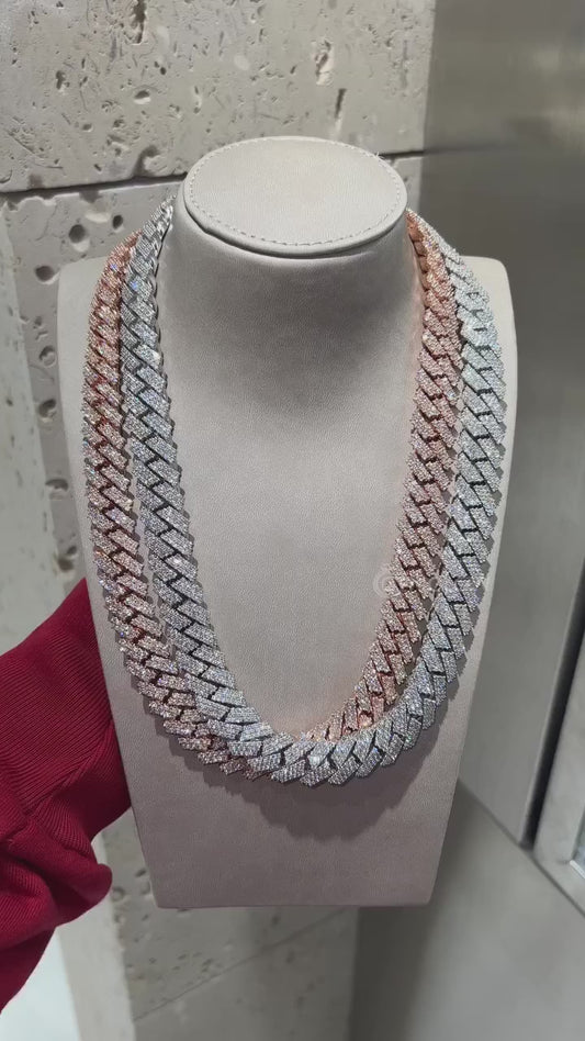 15mm Miami Cuban Link Chain 