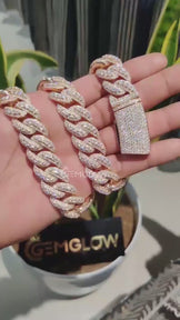 18mm Iced Out Hip Hop Chain