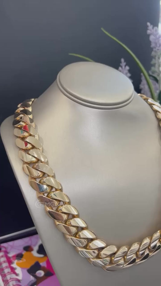 25mm Handcrafted Cuban Chain for Daily Drip