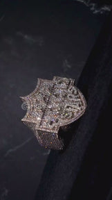 Iced Out Hip Hop Ring