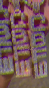 Round Hip Hop Chain and Pendant