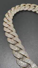 Bling 15mm Cuban Link Chain for Him