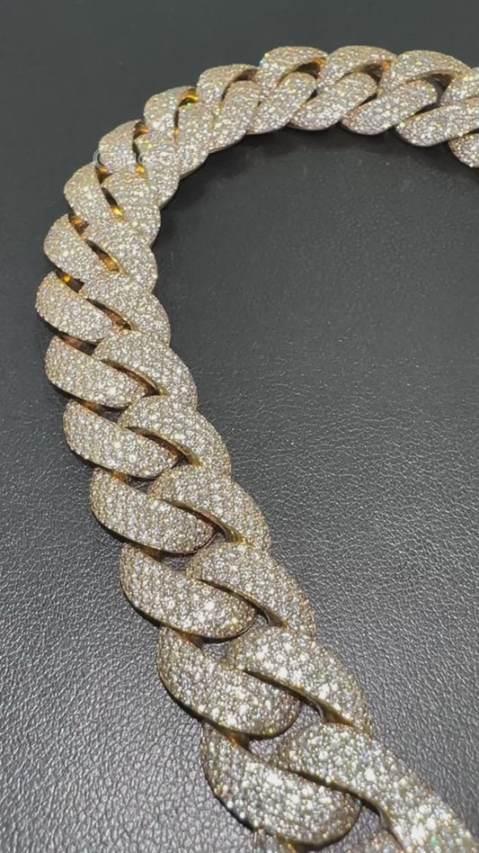 Bling 15mm Cuban Link Chain for Him