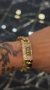 Iced Out 20mm Bracelet with Real Diamonds