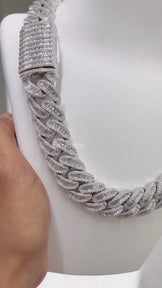 Men’s 18mm Iced Hip Hop Diamond Chain