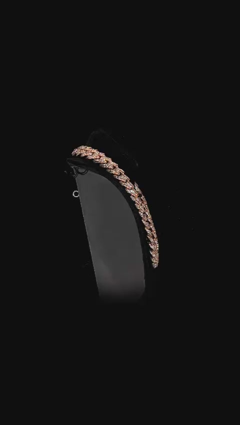 22 inches Round moissanite chain