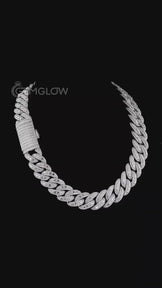 Round & Baguette Miami Cuban Chain
