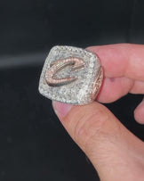 VVS1 Moissanite Letter Ring